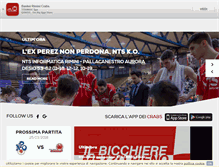 Tablet Screenshot of basketriminicrabs.it